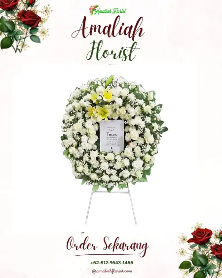 Krans Bunga Duka Surabaya Ilir